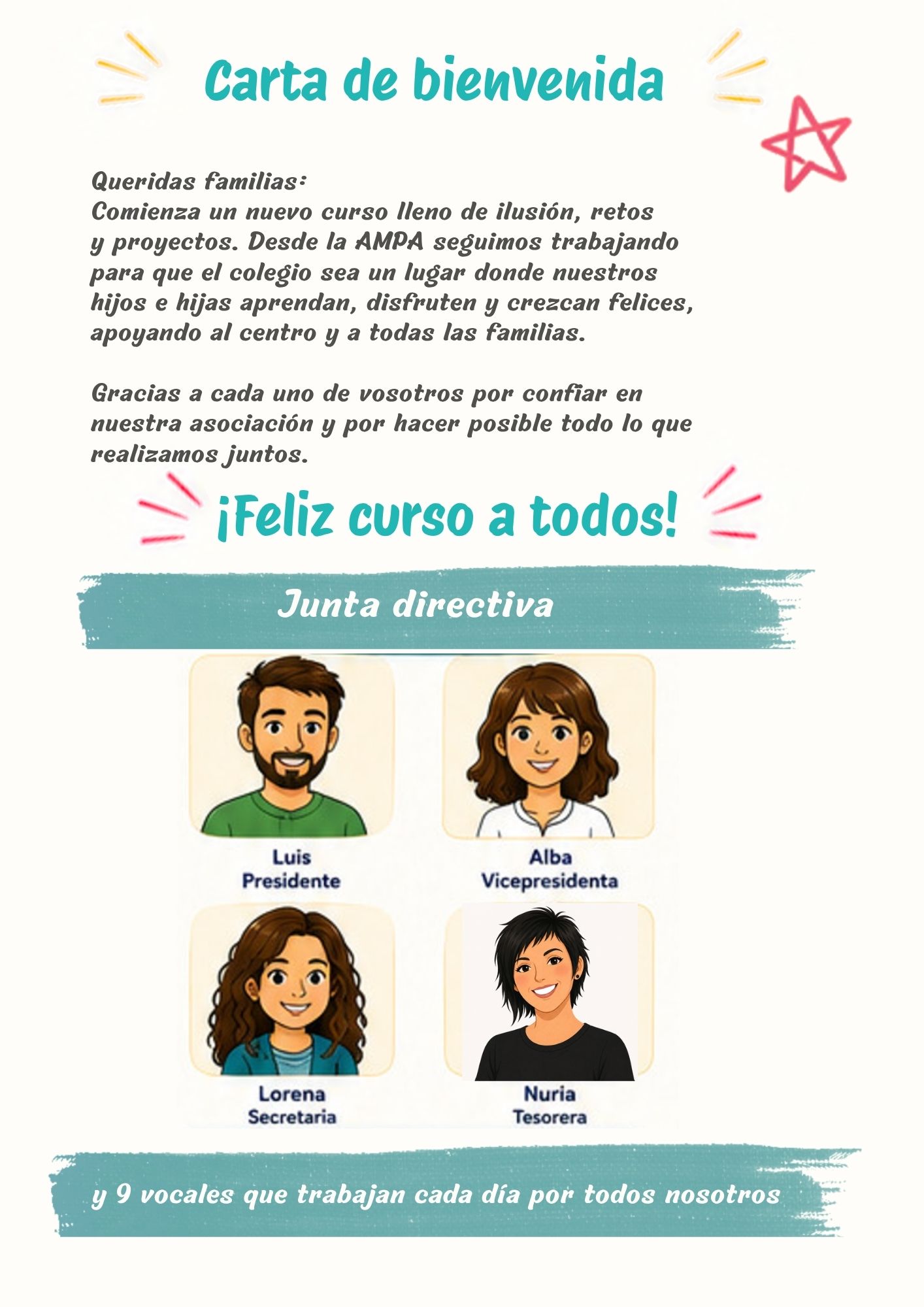 Carta de bienvenida